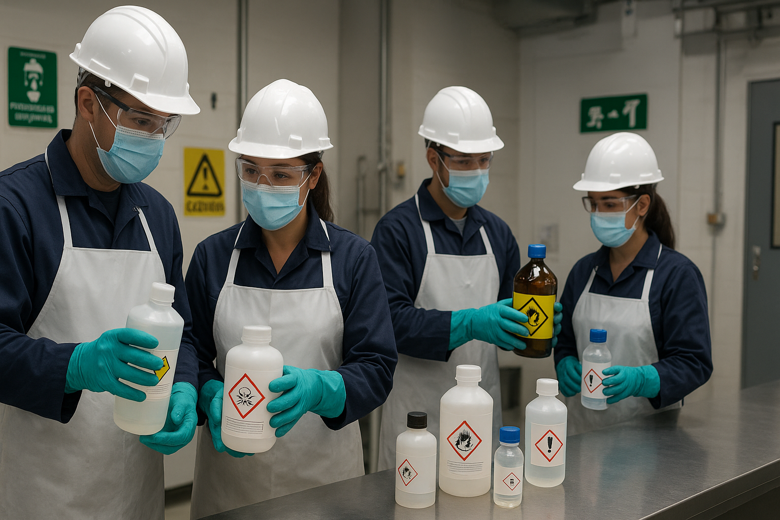 Manejo seguro de sustancias químicas. Toxicología e higiene laboral