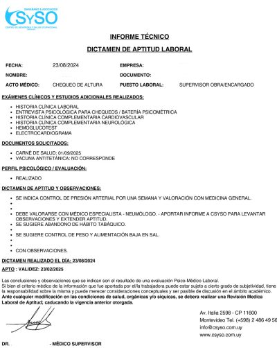dictamen aptitud dictamen aptitud